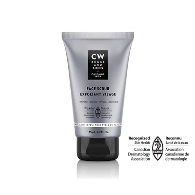 CW Beggs and Sons Exfoliant visage Tous types de peaux, 125 mL