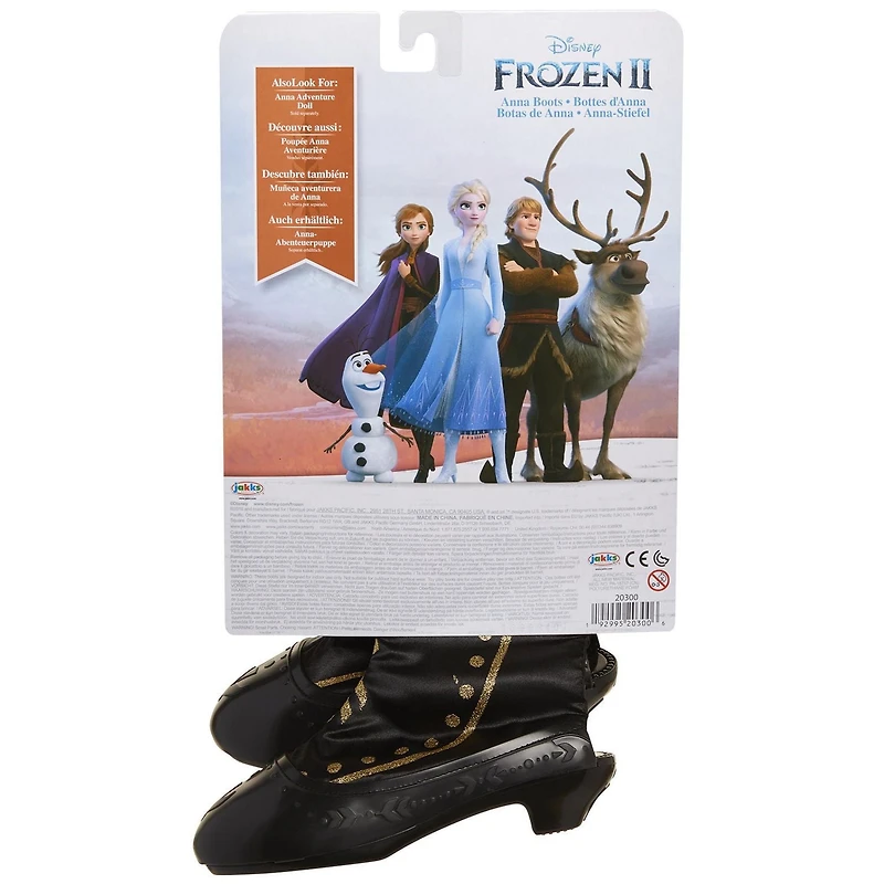 Les bottes d'Anna de la reine des neiges 2
