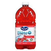 Diète Canneberges Boisson diète hypocalorique Ocean Spray 1,89 l