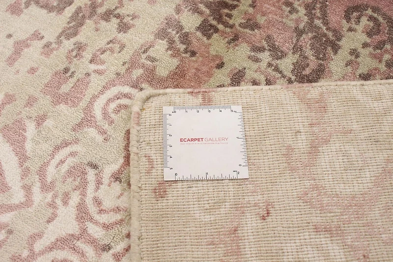 ECARPETGALLERY Tapis Métier Main pour Salon, Salle à Manger et Chambre à Coucher Style décontracté Collection Galleria 5'2" x 7'5" en Jaune
