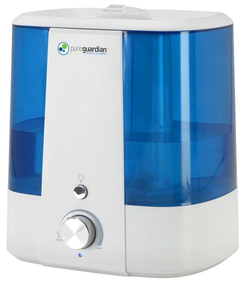 Humidificateur ultrasonique de 90 heures PureGuardian à vapeur froide avec plateau d'aromathérapie avec remplissage facile par le haut