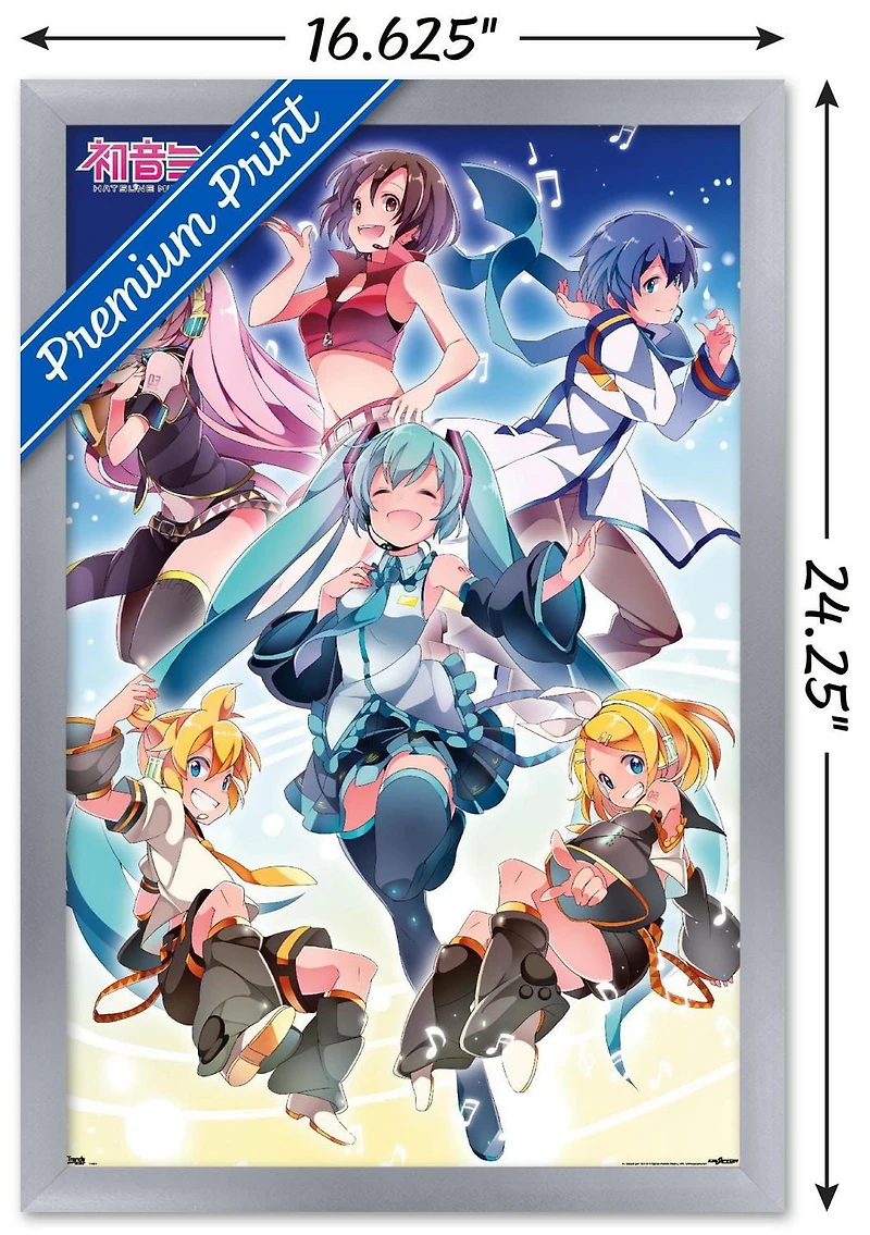 Hatsune Miku - Group Wall Poster