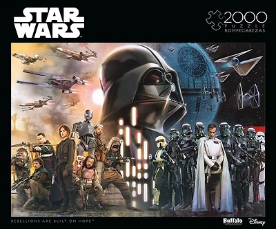 Buffalo Games - Star Wars - Rebellions are Built on Hope - 2000 Piece Jigsaw Puzzle