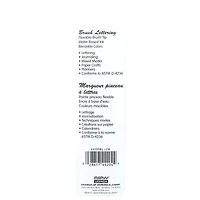 MARVY UCHIDA® BRUSH LETTERING 2 PACK BLACK, Brush Marker