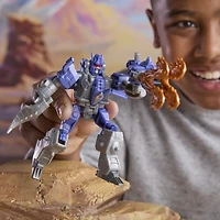 Transformers CYBERWORLD, figurine Cyber Changers Galvatron en armure