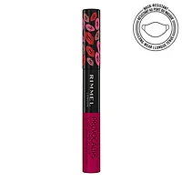 Rimmel Provocalips 16HR Kiss-Proof Lip Colour, two-step, glossy finish, 16H of colour, lightweight & flexible formula, 100% Cruelty-Free