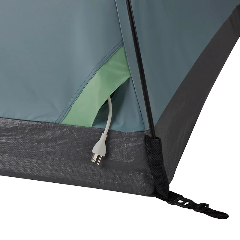 Tente de camping Coleman Skydome 4 personnes, avec vestibule à double toit, nuits bleues