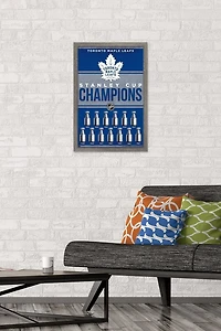 NHL Toronto Maple Leafs - Champions 23 Wall Poster