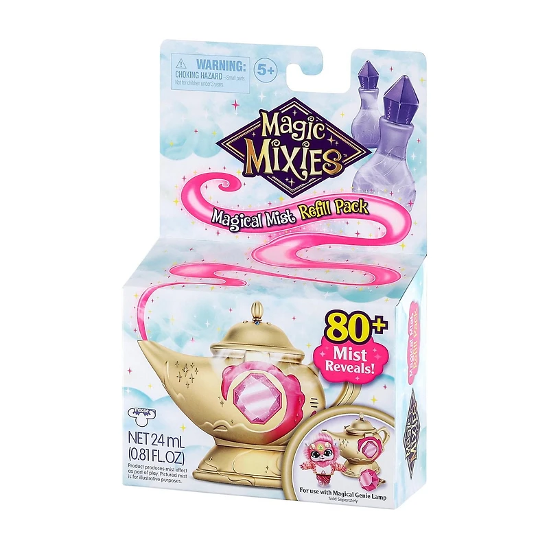 MAGIC MIXIES S3 GENIE LAMPE RECHARGE PK Plus de 80 recharges incluses