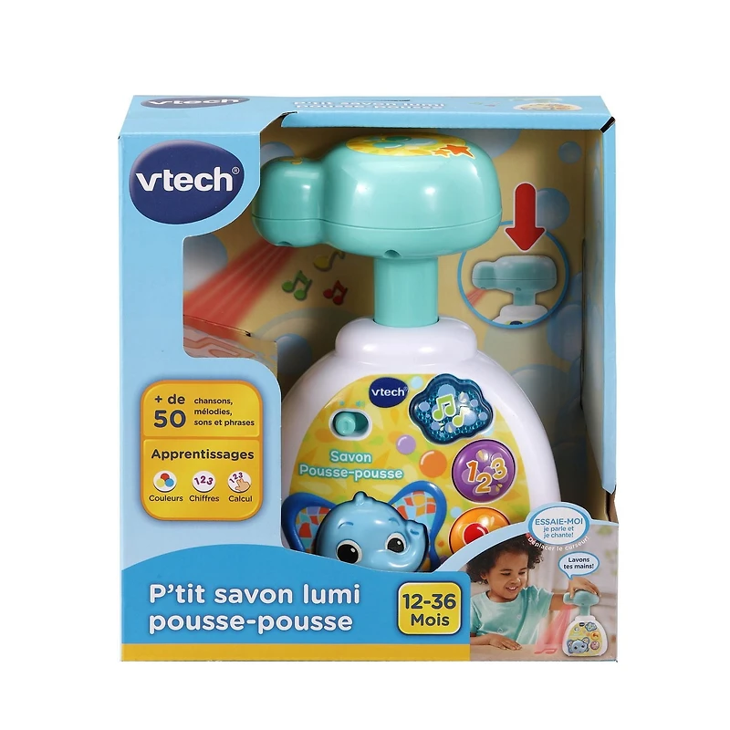 VTech Learning Lights Sudsy Soap™ - French Version, 12-36 Months