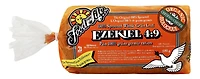 Food For Life : Pain de grains entiers germés biologique Ezekiel 4:9, riche en fibres, végétalien, céréales germées, sans OGM, adapté aux diabétiques, protéines végétales complètes, sans farine, à fai 680g