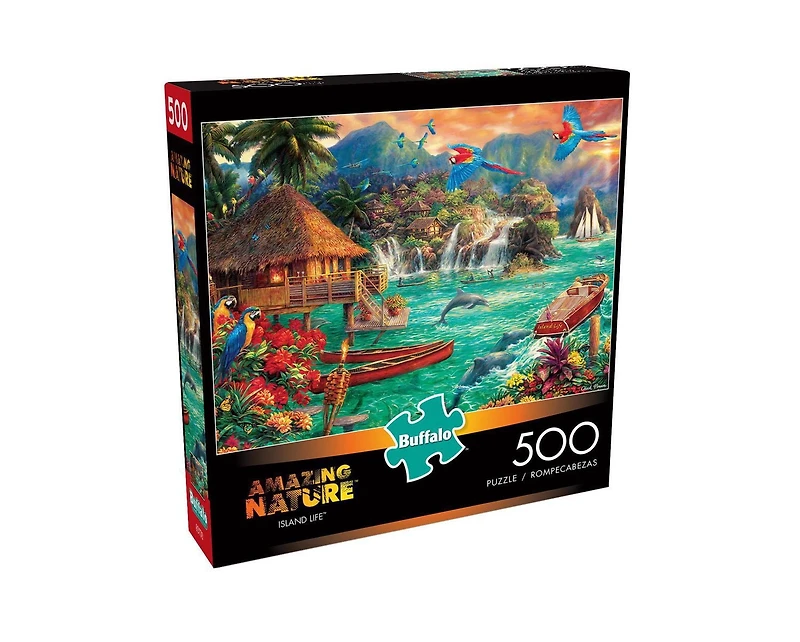 Buffalo Games - Amazing Nature - Island Life - 500 Piece Jigsaw Puzzle