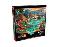 Buffalo Games - Amazing Nature - Island Life - 500 Piece Jigsaw Puzzle