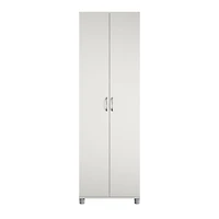 Systembuild Evolution Lory 24" Utility Storage Cabinet, White