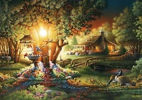 Buffalo Games - Le puzzle Terry Redlin - The Colours of Spring - en 500 pièces