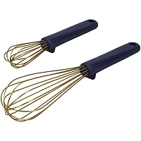 Ensemble d'ustensiles de mesure et de mélange bleu marin et or Wilton, 10 pièces