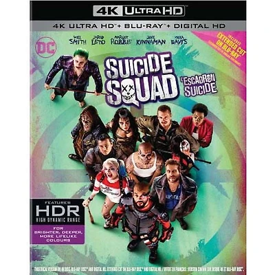 Suicide Squad (4K Ultra HD + Blu-ray +Digital HD) (Bilingual)
