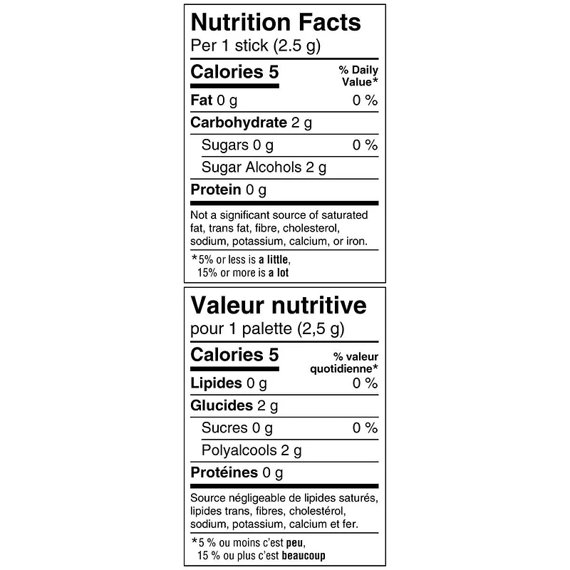 5 GUM, Wintermint-Ascent Flavoured Sugar Free Chewing Gum, 15 Sticks, 3 Packs, 3 Packs, 15 Sticks