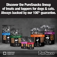 Mini-PureSnacks gâteries séchées à froid pour chien, Saumon, 57 g 57 g | 2,0 oz