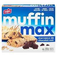 Muffin Max Dark Chocolate Chunk Muffin Bars, 223 g / 6 muffin bars