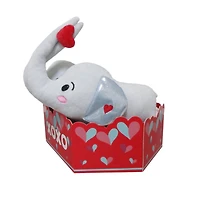 WAY TO CELEBRATE ELEPHANT COUPLE PLUSH, BOX SET