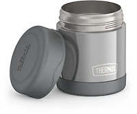 Thermos Funtainer Vacuum Insulated 10 OZ Food Jar, Charcoal, 10 Oz, Charcoal