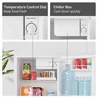 Galanz 1,7 pi Réfrigérateur compact