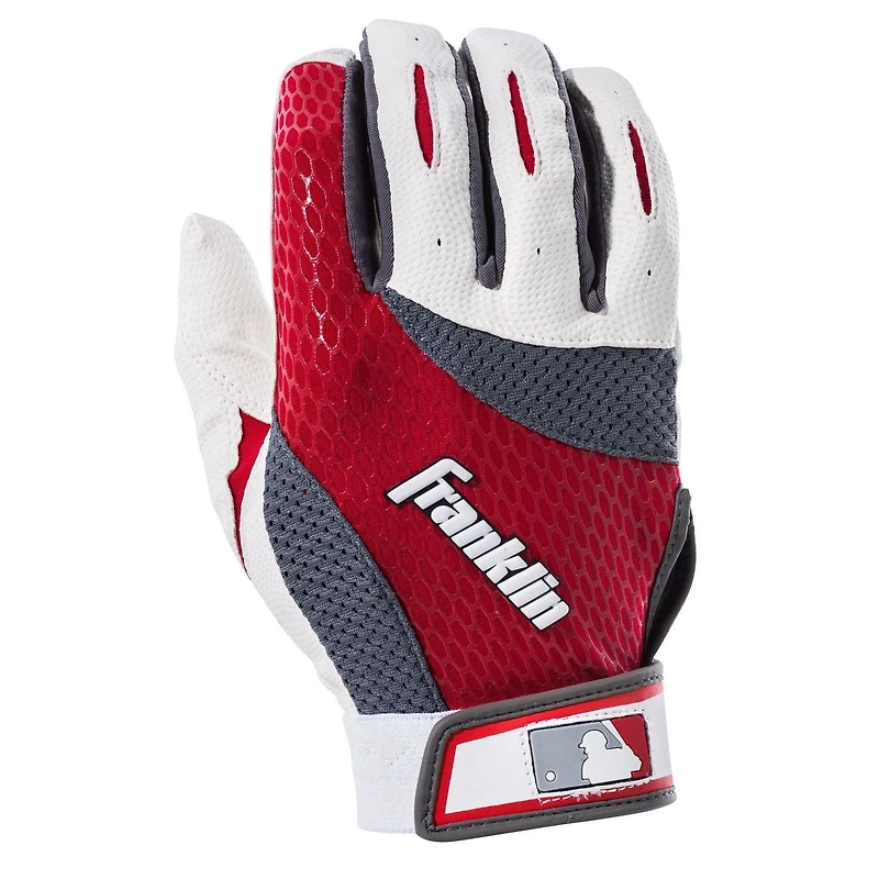 MLB Adult 2nd Skinz Small Batting Glove Pair