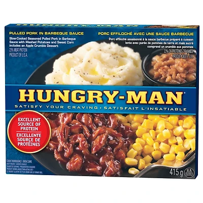 Hungry-Man Pulled Pork in Barbeque Sauce Frozen Meals