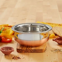 Imusa 7" Stainless Steel Handi With Copper Bottom, 17x7.0cm