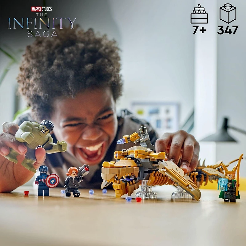 LEGO Super Heroes Marvel Les Avengers contre le Léviathan 76290 Ensemble de construction (347 pièces) Comprend 347 pièces, 7+ ans