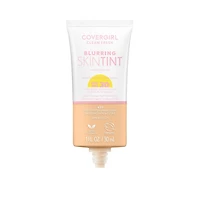 Fond de teint liquide Clean Fresh Blurring Skin Tint, Fini mat doux, Lisse, Illumine, Estompe les pores, Écran solaire minéral, Formule végétalienne Formule respectueuse de la peau