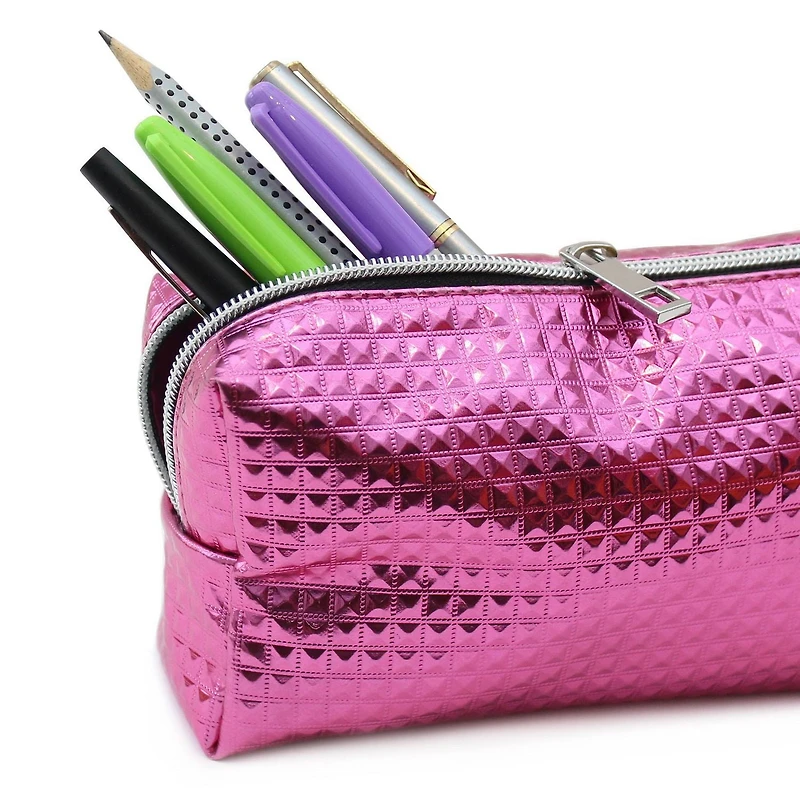 Pen+Gear Pochette métallique rose