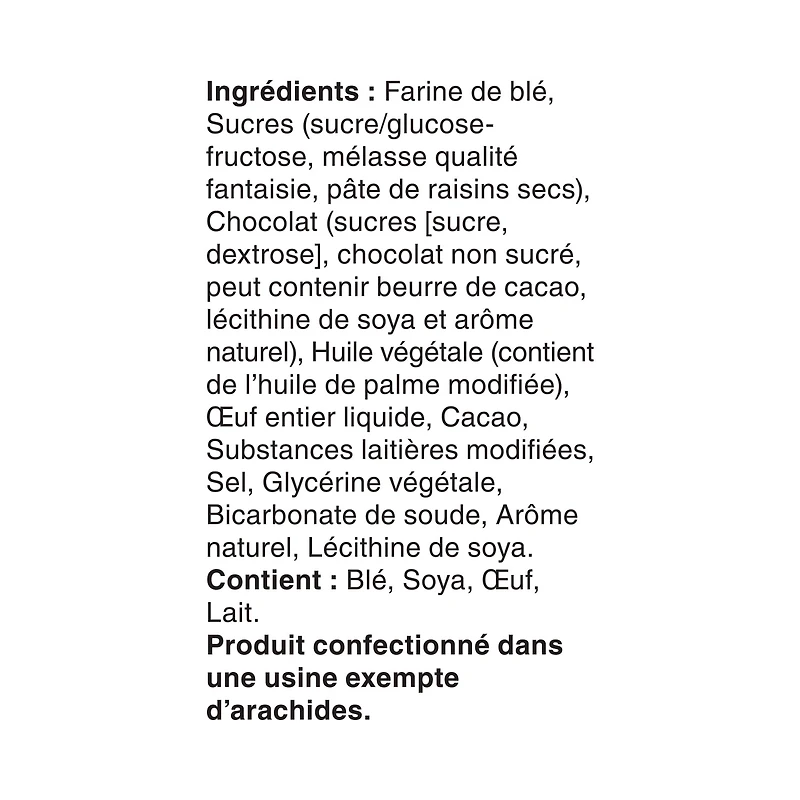 Biscuits Pattes d’ours Brownie