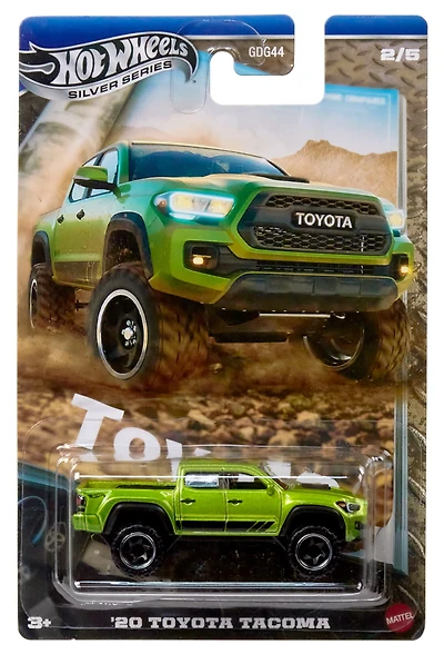Hot-Wheels-Toyota-Tacoma-Truck,-Die-Cast-1:64-Scale-Toy-Toyota-Truck-for-Play-or-Display