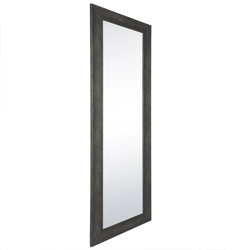 Hometrends, miroir de porte Farmhouse, 16.74x52.74 po, gris