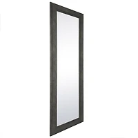 Hometrends, miroir de porte Farmhouse, 16.74x52.74 po, gris
