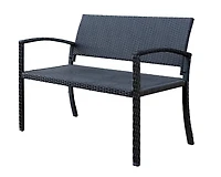 Patioflare Jackie Wicker Patio Bench