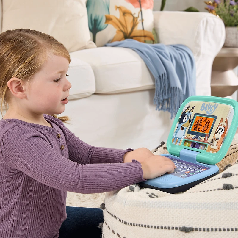 VTech® Bluey Game Time Laptop - English Version, 3-6 Years
