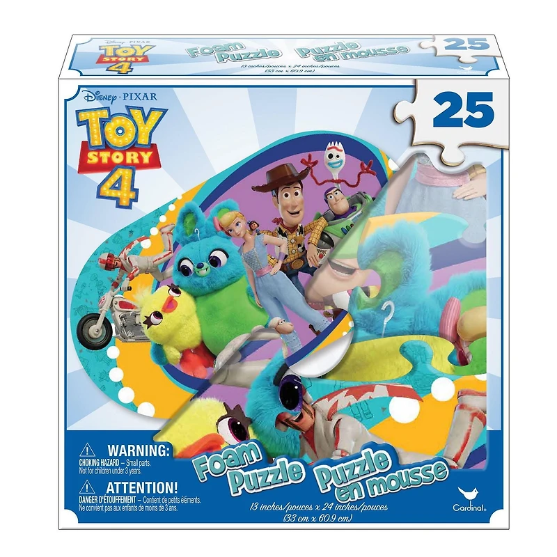 Disney Pixar - Toy Story 4 - Puzzle en mousse de 25 pièces