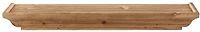 Kiera Grace Muskoka Fitz Wood Shelves - Oak Brown, 24", Set of 3