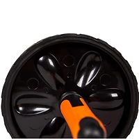 IBF Iron Body Fitness Deluxe Ab Roller - Double Wheel Core Exerciser