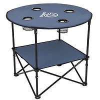 Table ronde portable en matériau d'env. 71 cm (28 po.)