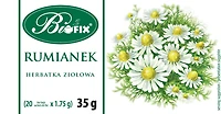 Biofix Chamomile Herbal Tea, Caffeine-Free, 20 Tea Bags, Chamomile tea, 20 bags