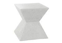 Monarch Specialties - Table D'Appoint, 25"H, Intérieur Ou Extérieur, Table D'Appoint, Bout, Table De Nuit, Chambre À Coucher, Salon, Blanc, Contemporain, Moderne