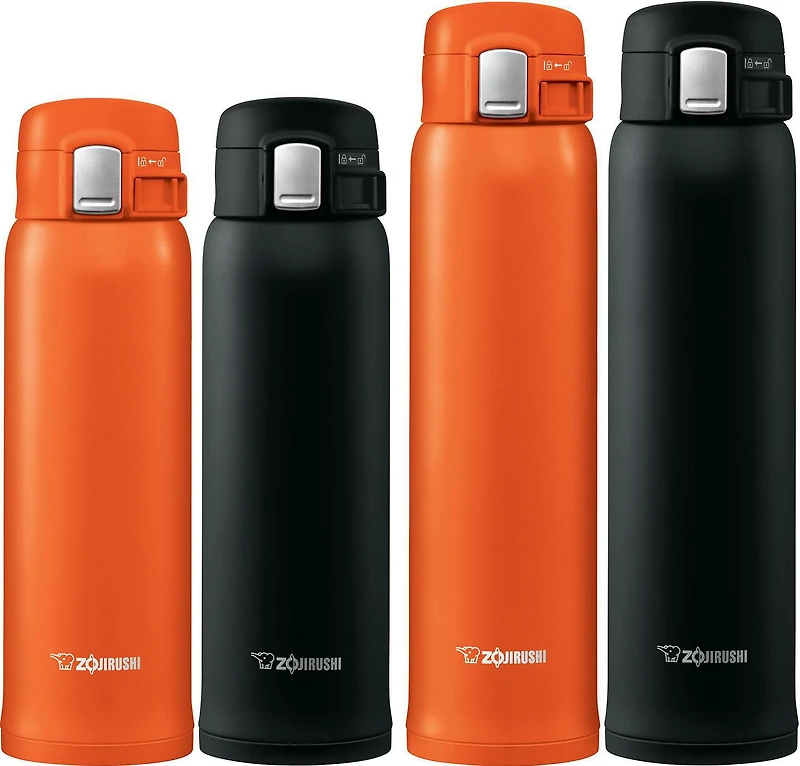 Zojirushi Vacuum Insulated Bottle SM-SHE48(BZ), Black, 0.48L