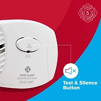 First Alert CO400A Carbon Monoxide Detector, Battery Operated, CO400A
