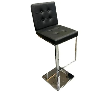 Tabouret réglable Chrish Fabriqué en cuir PU luxueux