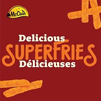 Frites de patate douce Superfriesᴹᴰ McCainᴹᴰ, coupe large 454g