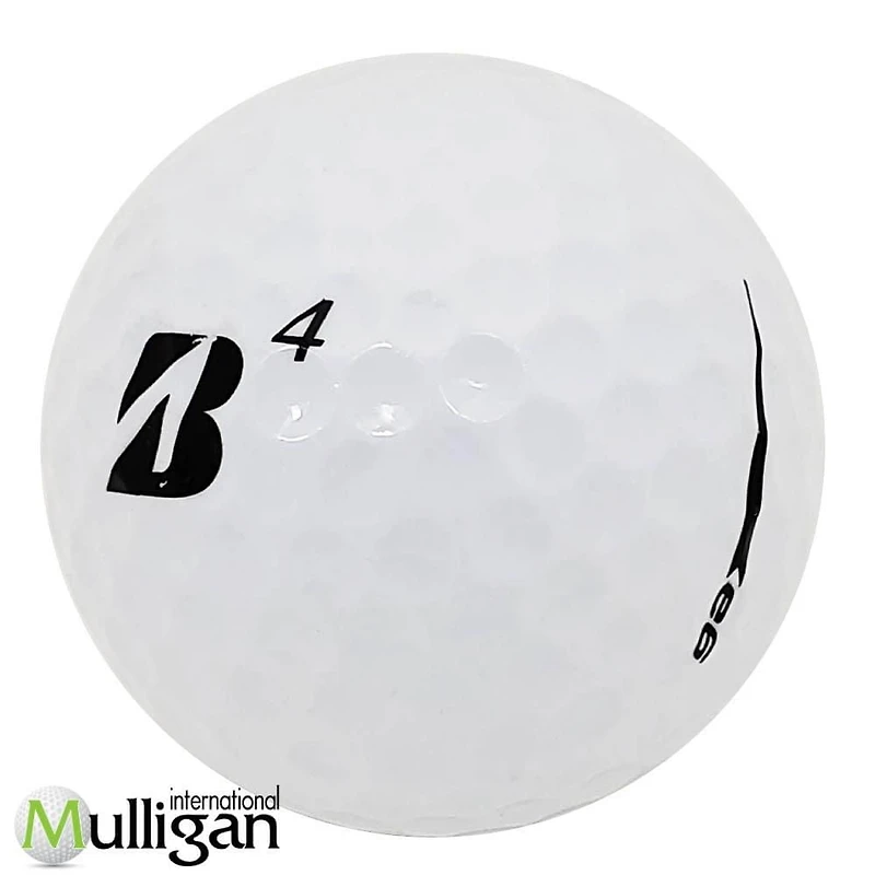 Mulligan - 60 Bridgestone e6 (B) 5A Recycled Used Golf Balls, White
